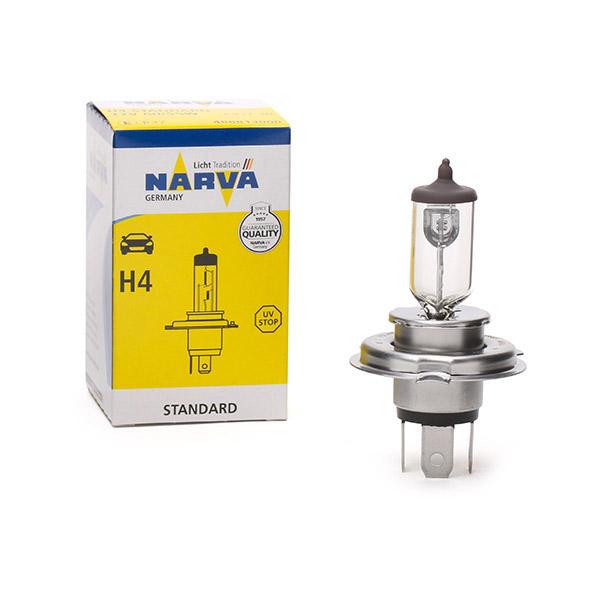 NARVA 48881 Лампа H4 12V 60/55W P43t