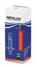NEOLUX N448EL Лампа h1 12v 55w (p14,5s) extra light +50 (коробка 1шт.) купить в Самаре