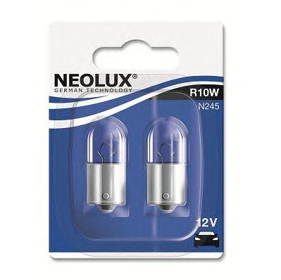 NEOLUX N24502B Лампа R10W 12V 10W BA15s (блистер 2шт.)