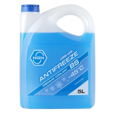 NGN V172485344 Антифриз, готовый раствор BS -45 синий 5л