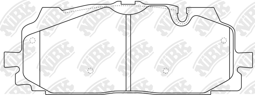NIBK PN0687 Колодки торм.