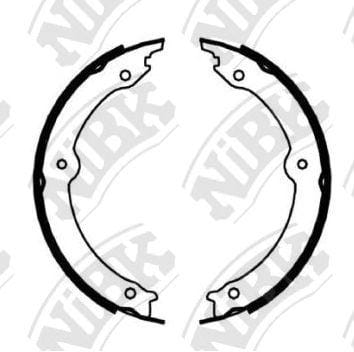 NIBK FN0647 Колодки тормозные барабанные