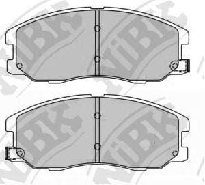 NIBK PN0068 Колодки тормозные CHEVROLET CAPTIVA/OPEL ANTARA 2.0D/2.4/3.2 07- передние