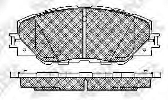 NIBK PN1530 Колодки передние (TOYOTA RAV4 III-IV) PN1530