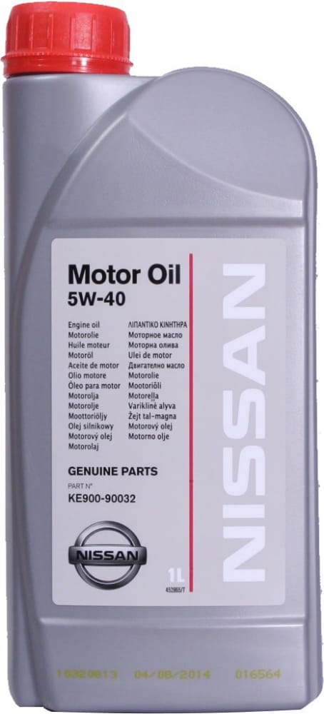 NISSAN ke90090032 Зам.r масло моторное синтетическое motor oil 5w 40, 1л купить в Самаре