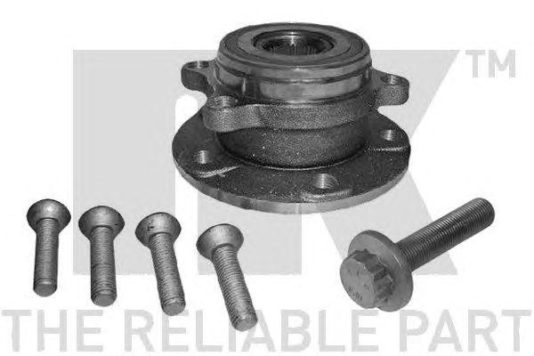 NK 754308 Ступица с подшипником AUDI A3/GOLF V/CADDY/PASSAT B6/TIGUAN/OCTAVIA 03- пер.
