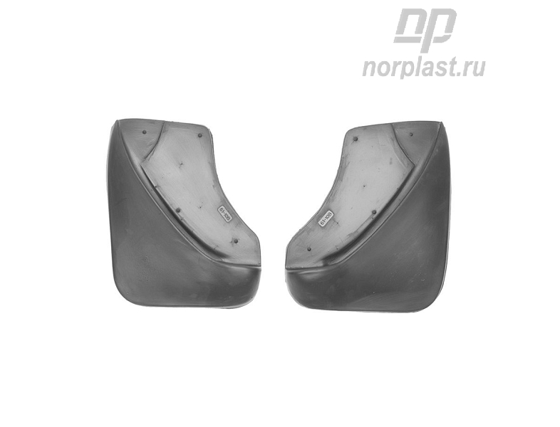NORPLAST NPLBR6110B Брызговики задние (2шт)