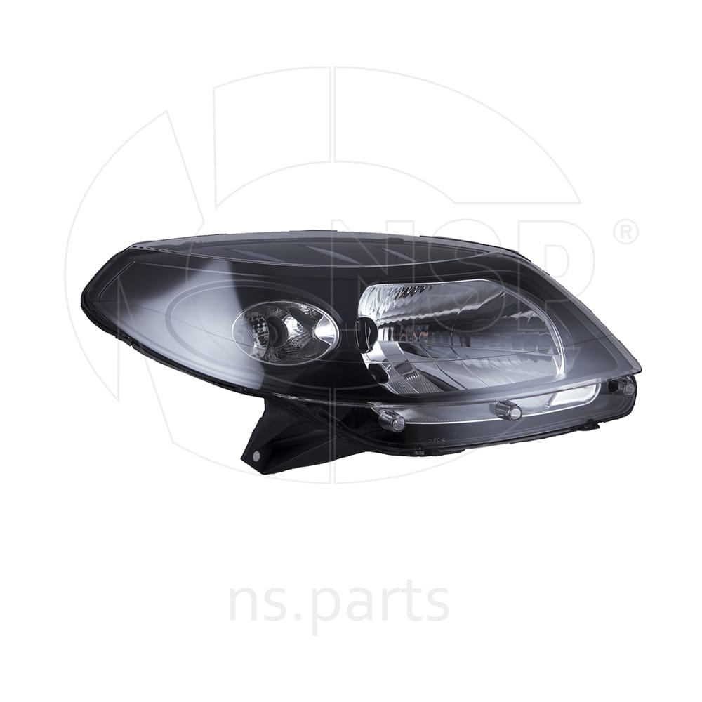 NSP NSP07260104793R Фара правая RENAULT Sandero I (черная)