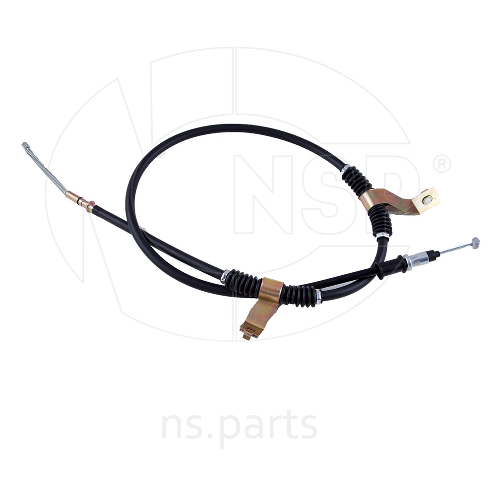 NSP NSP0196435117 Трос ручного тормоза CHEVROLET LACETTI 09- левый