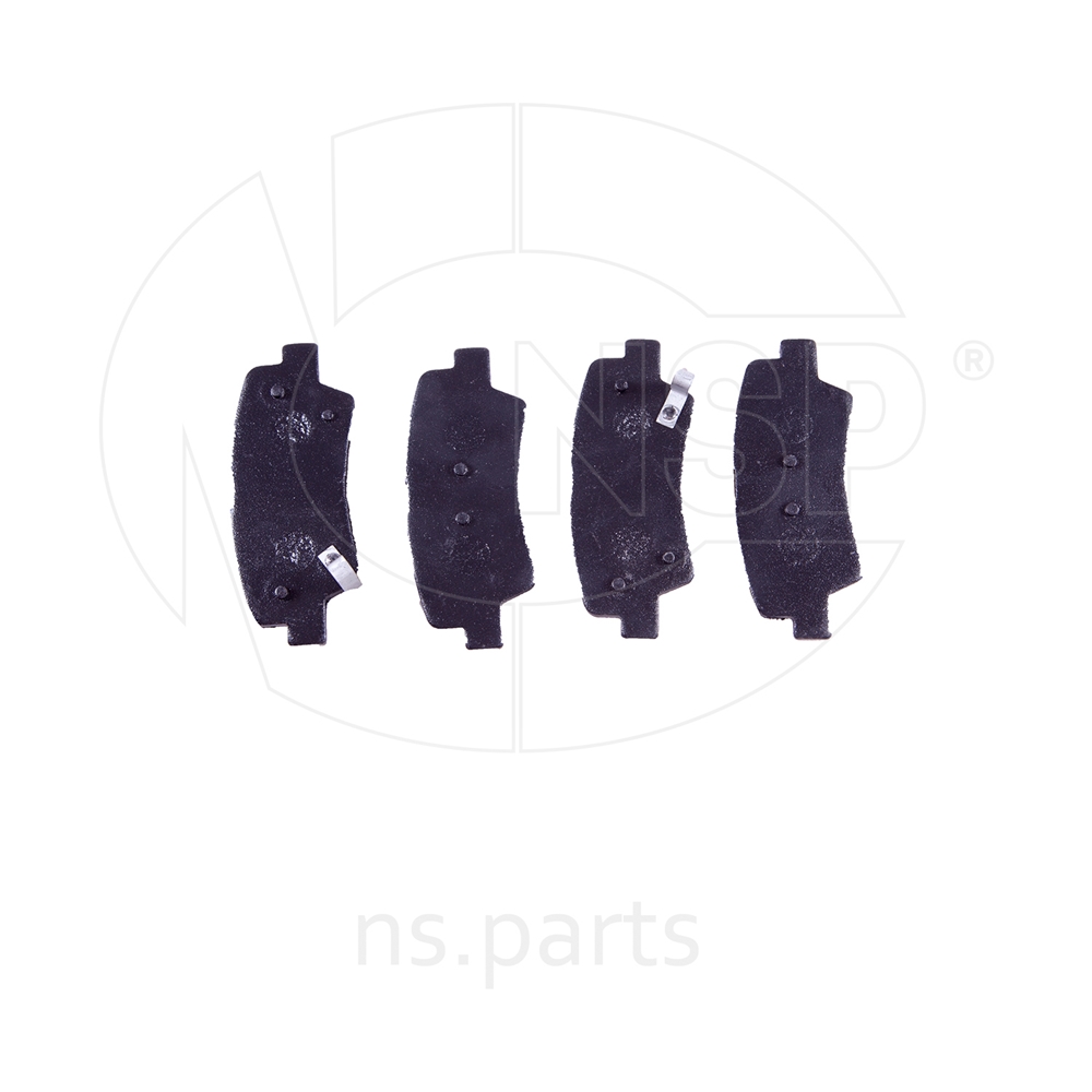 NSP NSP02583021RA30 Колодки тормозные HYUNDAI SOLARIS 10-/SONATA V (NF) 05-/KIA SOUL 09- задние
