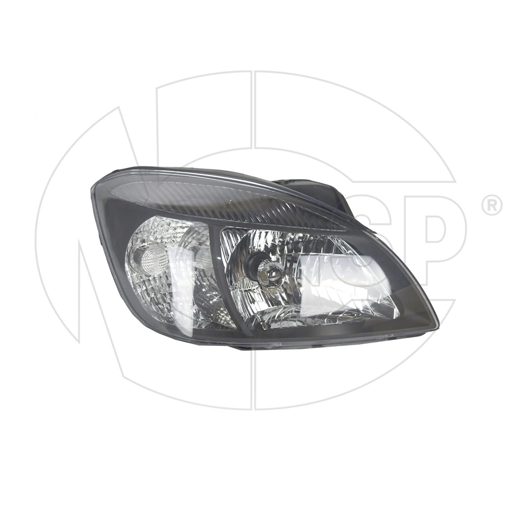 NSP NSP02921021G620 Фара правая KIA Rio II (06-11) (черная)
