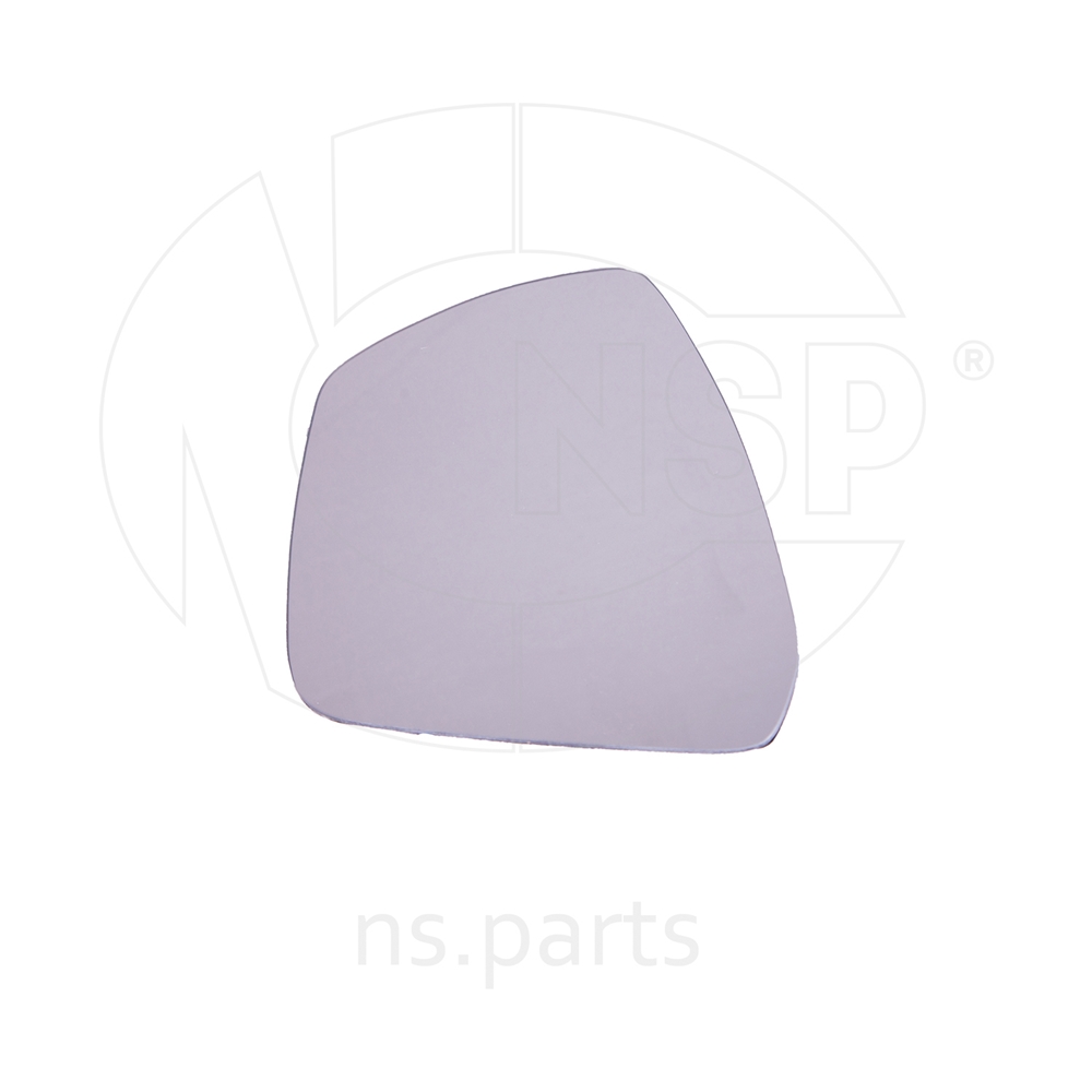 NSP NSP085E0857521 Стекло зеркала левого SKODA OCTAVIA A7 13-17 (обогр.)