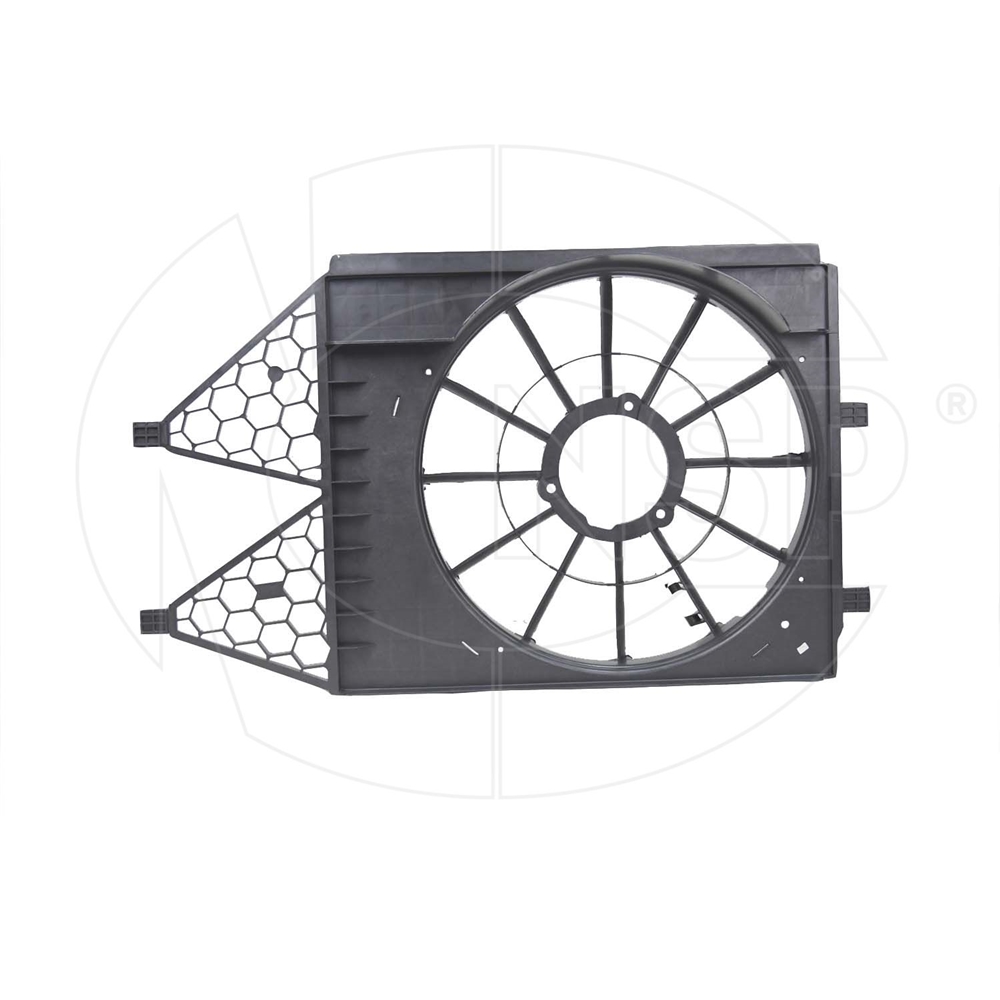 NSP NSP086R0121207 Диффузор вентилятора охлаждения ДВС SKODA Rapid