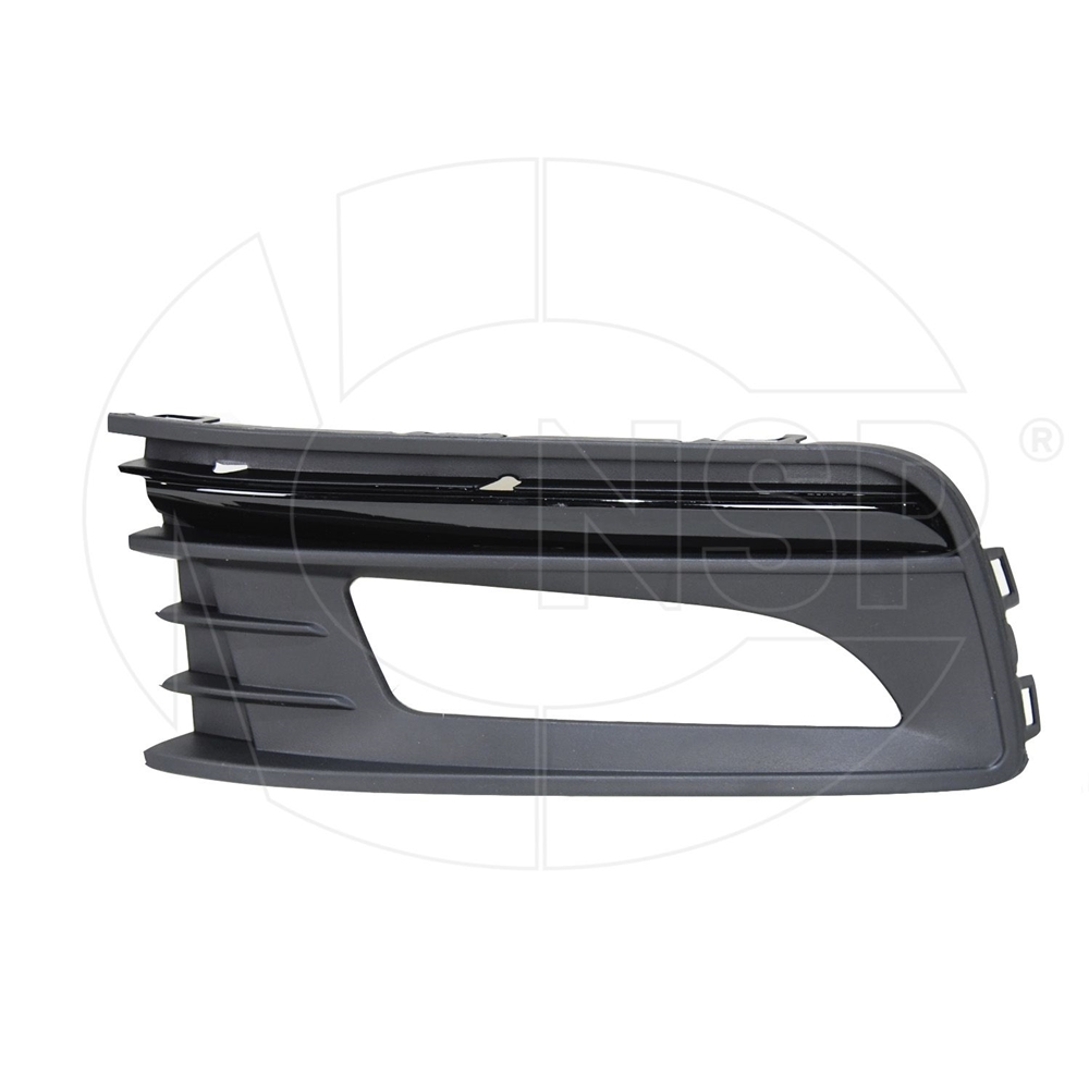 NSP NSP086RU854662DBUS Рамка фары противотуманной правой VOLKSWAGEN Polo V sedan (15-20) (черная)