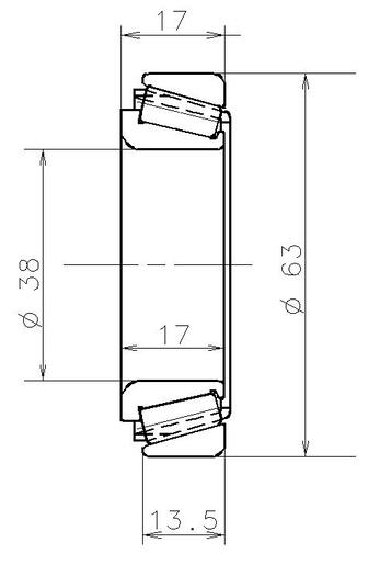 NTN-SNR EC41025H106 Индивидуальный подшипник однорядный шариковый/конический