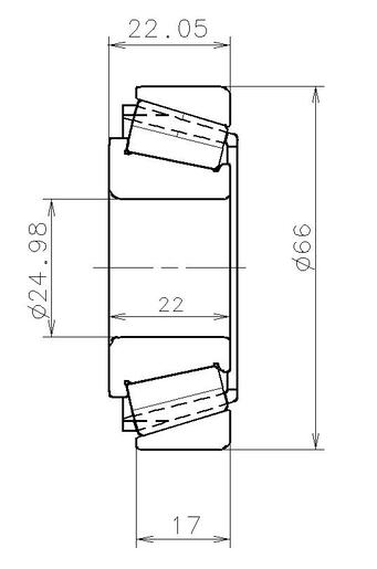 NTN-SNR EC42228S01H206 Подшипник КПП [25x66x22]