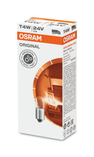 OSRAM 3930 T4w 4w 24v лампа original line 1шт складная картонная коробка купить в Самаре