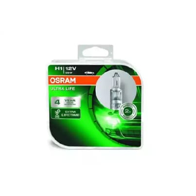 OSRAM 64150ULTHCB Лампа H1 12V 55W P14.5s ULTRA LIFE (коробка 2шт.)