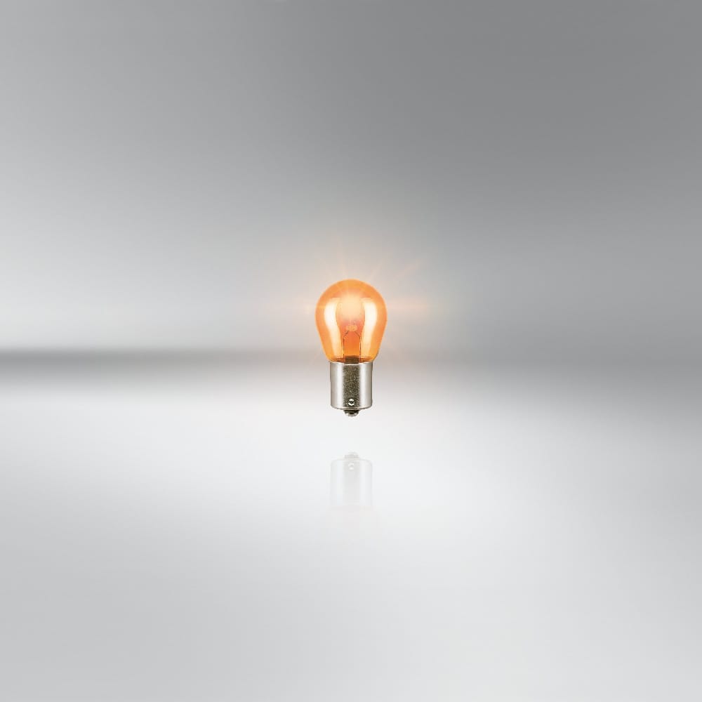 OSRAM 7507ULT Лампа накаливания сигнальная PY21W BAU15s Ultra Life 12V 21W Картон 10шт (цена за штуку)