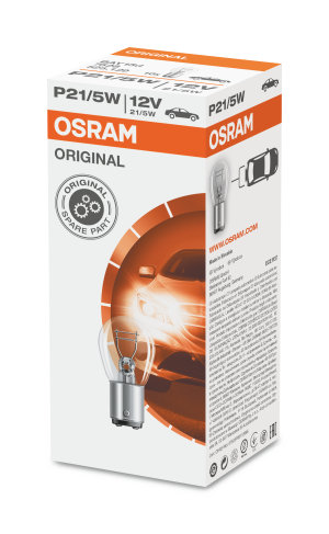 OSRAM 7528 Лампа p21/5w 12v 21/5w bay15d original line купить в Самаре