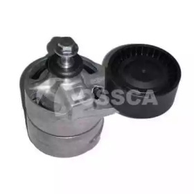 OSSCA 12382 Натяжитель приводного ремня (с роликом) FORD Transit (Duratorq TDCI 2.4) 06 ~