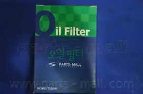 PARTS-MALL PBA023 Фильтр масляный KIA SORENTO 06-/HYUNDAI PORTER II 04- 2.5/2.9CRDi