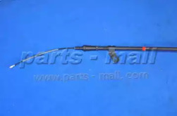 PARTS-MALL PTA337 Трос стояночного тормоза | зад лев |