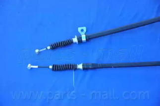 PARTS-MALL PTB028 Трос стояночного тормоза R