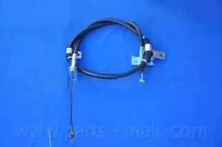 PARTS-MALL PTD035 Трос стояночного тормоза R