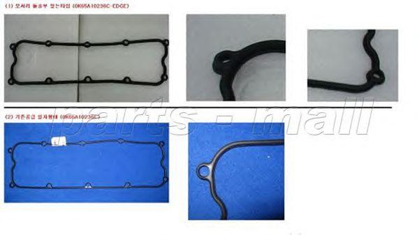 PARTS-MALL P1GB011 Прокладка клапанной крышки KIA BONGO III 06-