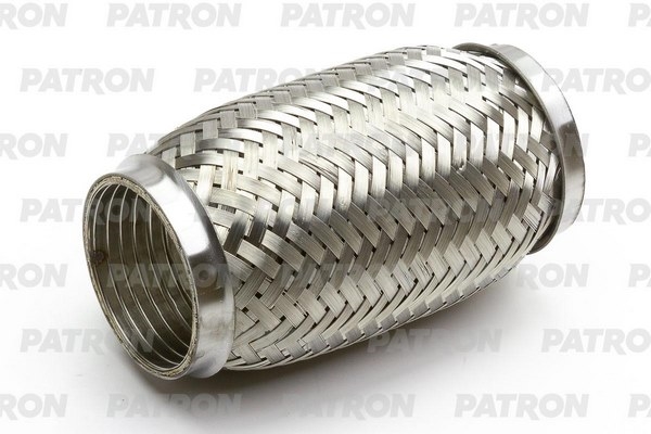 PATRON ELVW60X150 Гофра глушителя усиленная 60x150 InterLock AISI 304