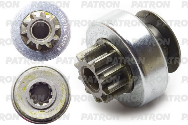 PATRON P102756 Бендикс стартера (VALEO unit) RENAULT: Duster 1.5dCi 11- / Scenic 1.5dCi 03- / Kangoo 1.5dCi 08- / Megane III 1.5dCi 09-