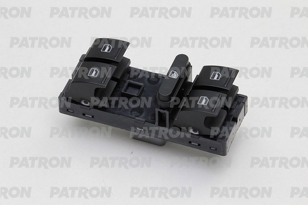 PATRON P150075 Блок управления стеклоподъемником VW: Golf (V/VI) 03-13/Golf V Plus 05-14/Jetta 06-/Passat (B6) 05-10/Polo (HB/Sed RUS) 09-/Amarok 10-/Tiguan 07-11/Touran 03-10   SEAT: Altea 04-15/Ibi