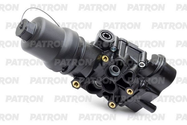 PATRON P160056 Корпус масляного фильтра VAG 2.0FSI (Mot. AXW/BLR/BVY/BVZ): AUDI A3 2.0FSI -13  VW: Golf V/Plus 05-08, Passat (B6)/Jetta 05-10, Touran 03-07 SKODA: OctavIa (1Z) 04-08  SEAT Al