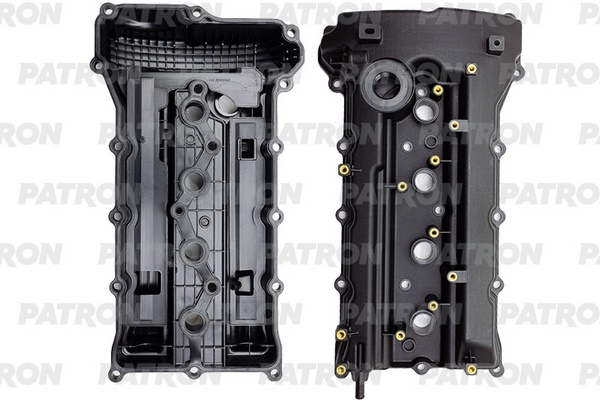 PATRON P170061 Крышка клапанная (2.0 G4KD) HYUNDAI: Grandeur 2011-2016, IX35/Tucson 2010-2015, Santa Fe 2006-2018, Sonata 2005-2014   KIA: Cerato 2009-2013, Magentis 2005-2010, Optim