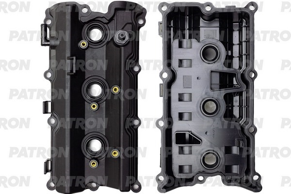 PATRON P170080 Крышка клапанная Правая (3.5) INFINITI: FX (S50) 2003-2007, M (Y50) 2004-2010, G (V35) 2002-2007   NISSAN: 350Z (Z33) 2003-2009, ALTIMA 2002-2006, MAXIMA 2003-2007, MU