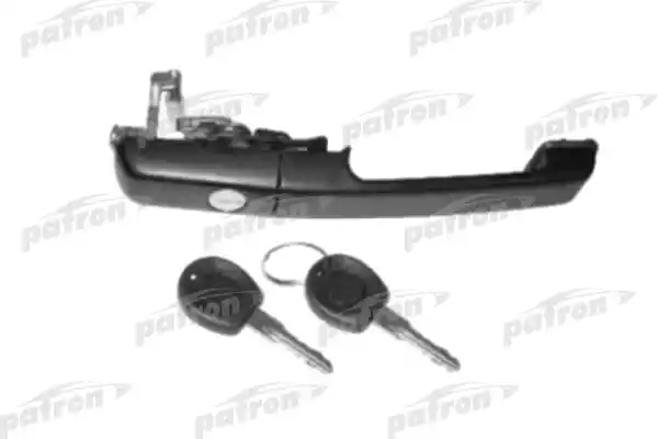 PATRON P200003R Ручка двери передняя правая (с замком и ключом) VW: PASSAT 88-93