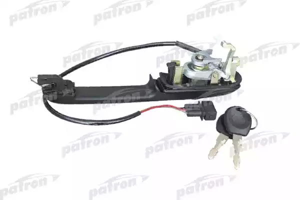 PATRON P20009L Ручка двери передняя левая (с замком и ключом) VW: PASSAT 88-96