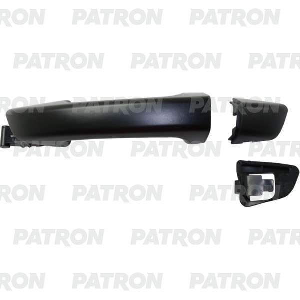 PATRON P200128L Ручка двери наружн передн лев без отв для замка VW: Touareg 2nd 10- (черн)