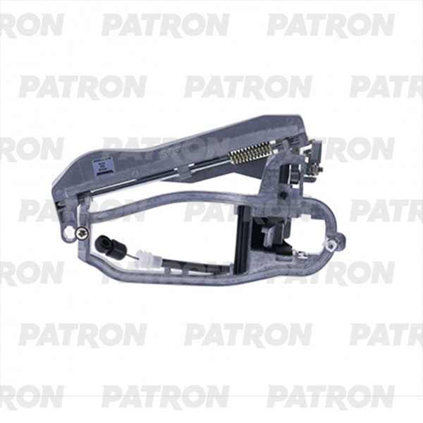 PATRON P200140L Ручка двери наружн механизм задн лев с тросом BMW X5 E53 00-06 (серебр)
