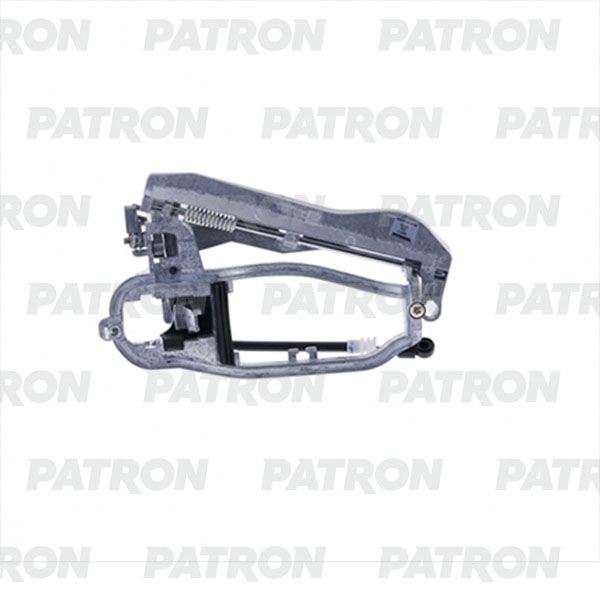 PATRON P200140R Ручка двери наружн механизм задн прав с тросом BMW X5 E53 00-06 (серебр)