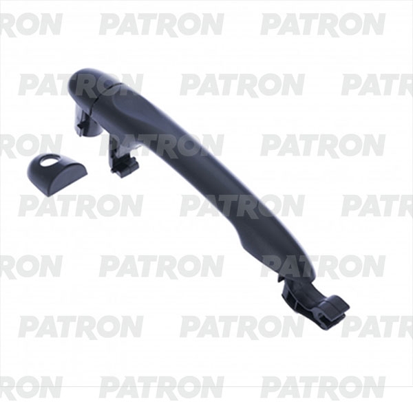 PATRON P201488 Ручка двери наружн передн = задн (лев=прав) Renault Clio 13-18, Fluence 09-C, Megane 09-16, Scenic 09-16 (текстурн черн)
