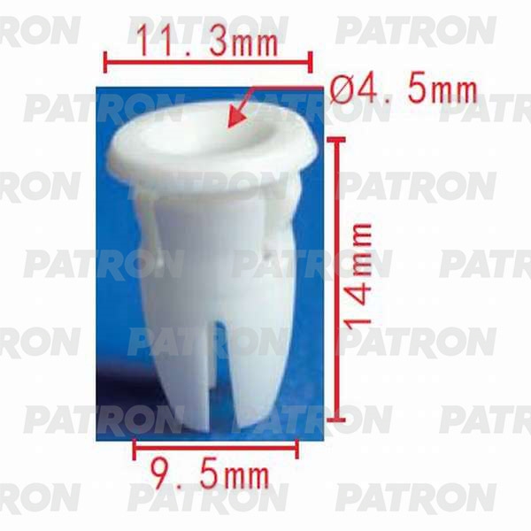 PATRON P370235 Втулка пластиковая Mercedes применяемость: молдинги