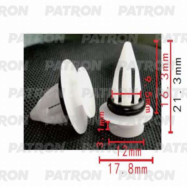PATRON P370264 Клипса пластмассовая BMW применяемость: внутренняя отделка