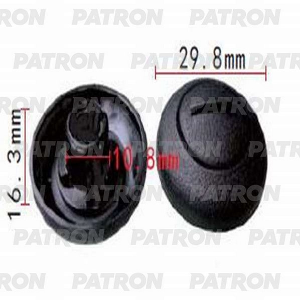 PATRON P371308 Клипса пластмассовая Hyundai,Kia применяемость: брызговики, подкрылок, защита