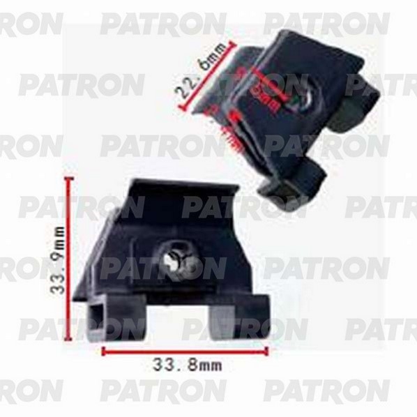 PATRON P371384 Скоба пластиковая Lexus,Toyota применяемость: защита