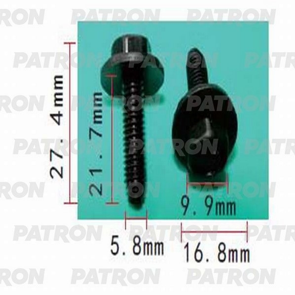 PATRON P371428 Шуруп металлический Различные марки применяемость: металлические болты винты