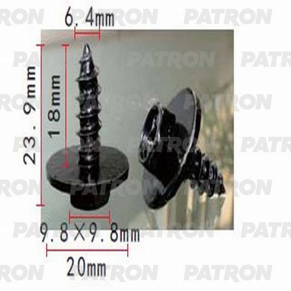 PATRON P371433 Шуруп металлический Различные марки применяемость: металлические саморезы, шурупы