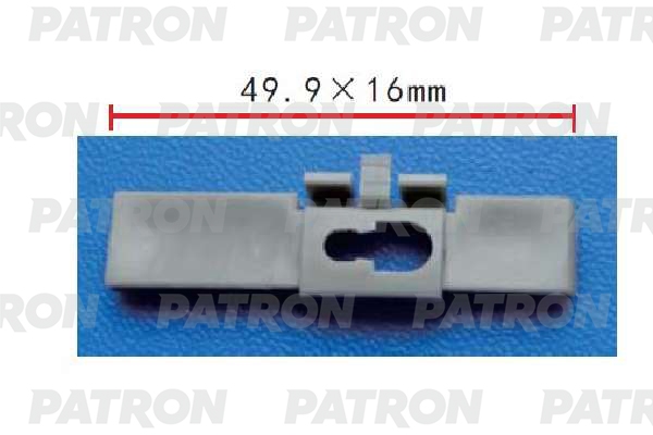 PATRON P371821 Клипса пластмассовая GM применяемость: молдинги
