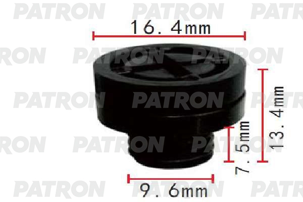 PATRON P371945 Клипса пластмассовая Infiniti,Nissan применяемость: пробка радиатора